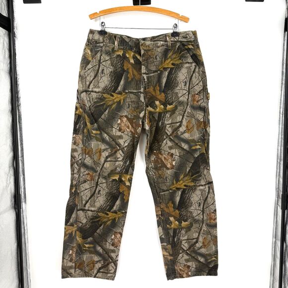 Carhartt Other - Carhartt B188 CMO Pants Mens 40x32 Realtree Hardwood Camo Carpenter Vintage Y2K